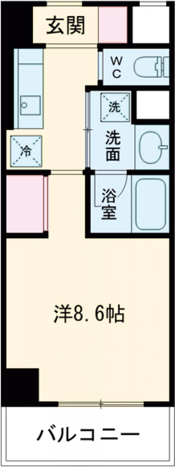 クレール南町の間取り