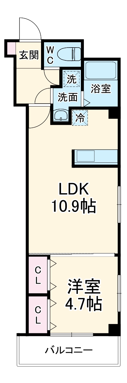 ルクセント新検見川の間取り