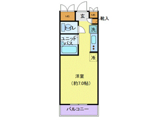 アルス・ヤマナガの間取り