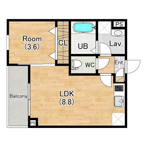 (仮称)ジーメゾン清州グレイスの間取り