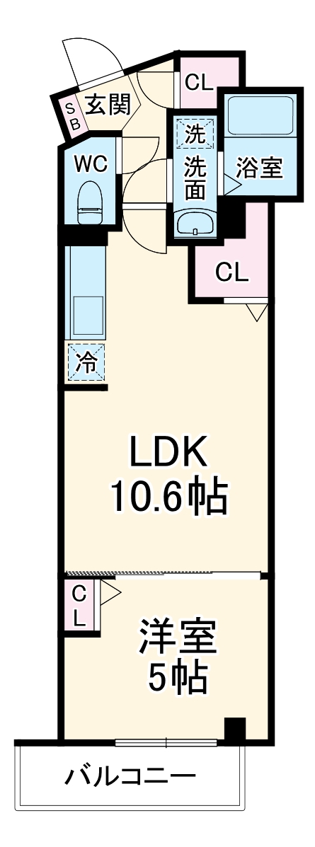 ルクセント新検見川の間取り