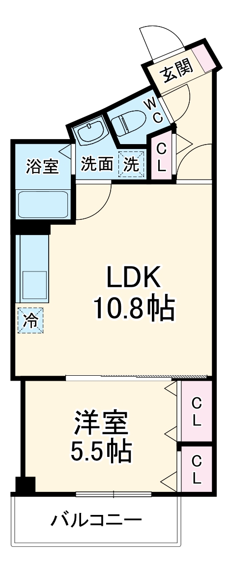 ルクセント新検見川の間取り