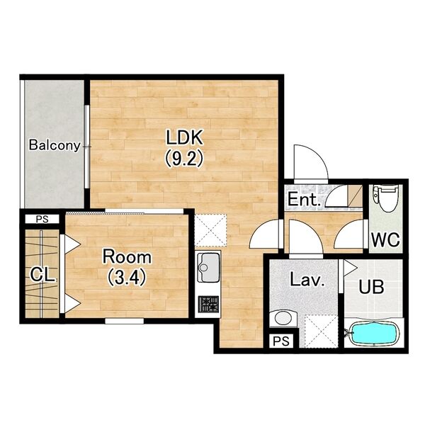 (仮称)ジーメゾン清須ゼニエスの間取り