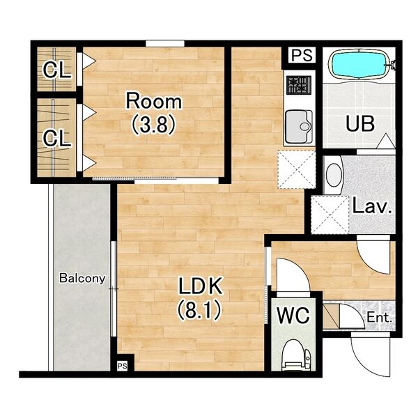 (仮称)ジーメゾン清須ゼニエスの間取り