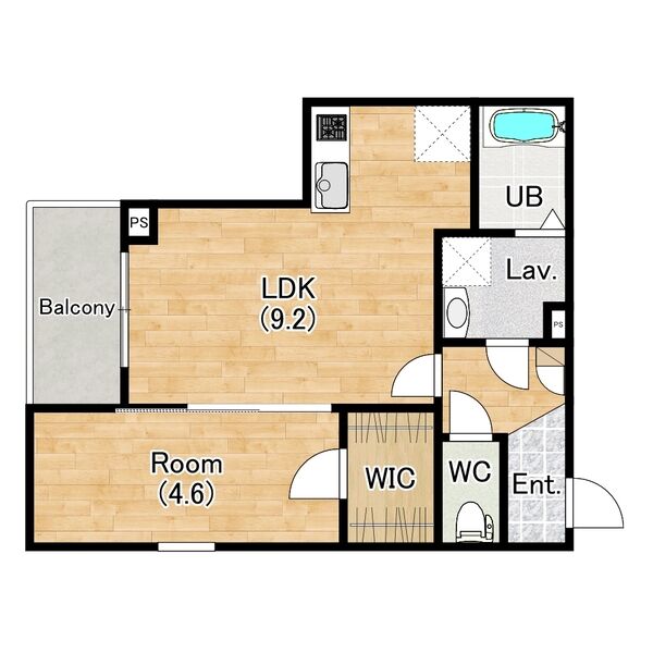 (仮称)ジーメゾン清須ゼニエスの間取り