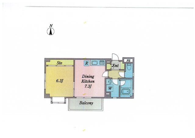 コスモス市ヶ尾Ⅱの間取り