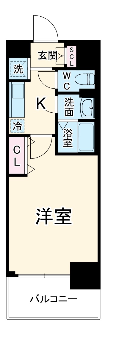 LUXE淡路Ⅱの間取り