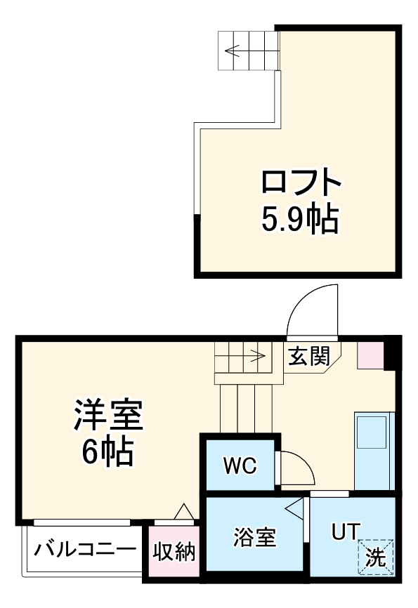ソアレ大曽根の間取り