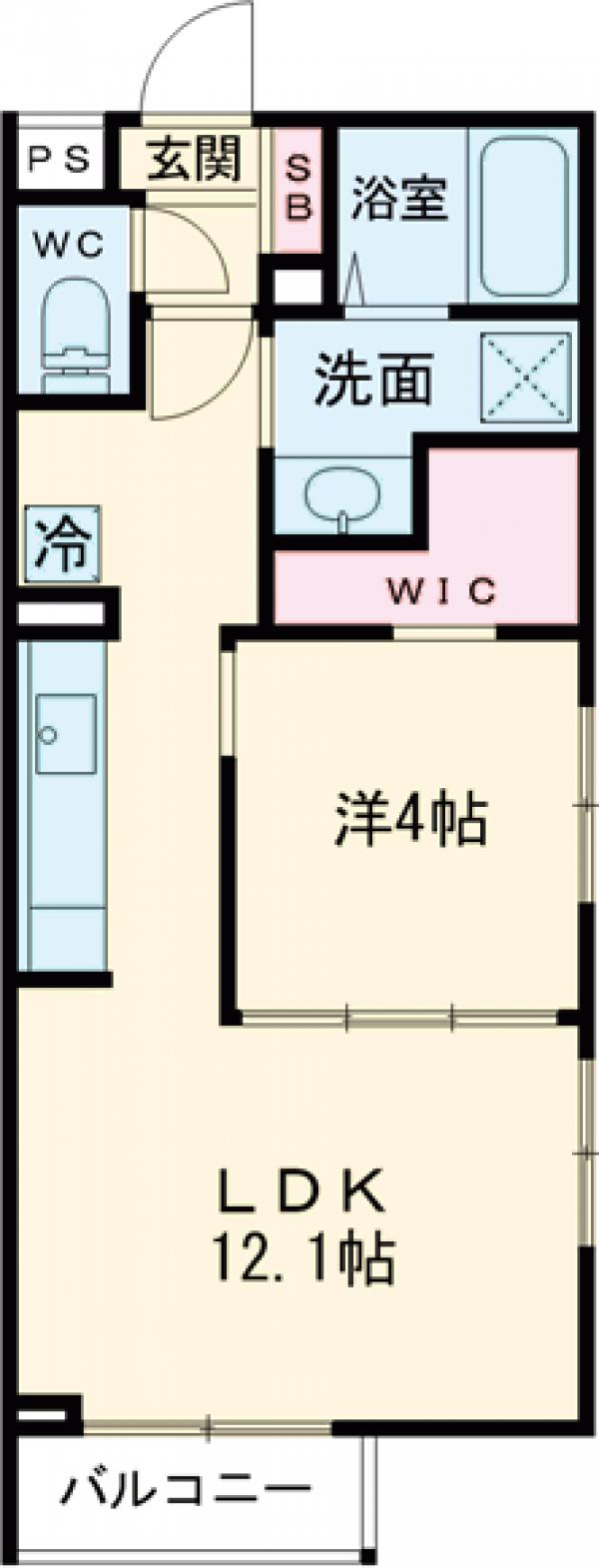 TASUKI RICHESSE洗足の間取り