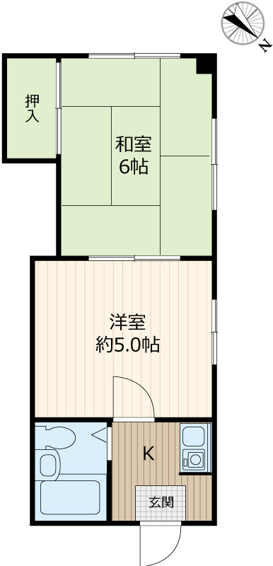 プレステージⅠの間取り