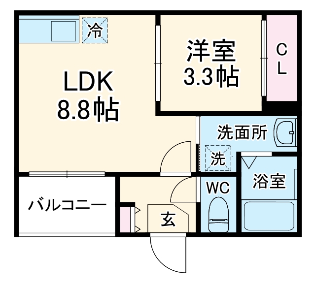 Stella Fortis 名楽の間取り
