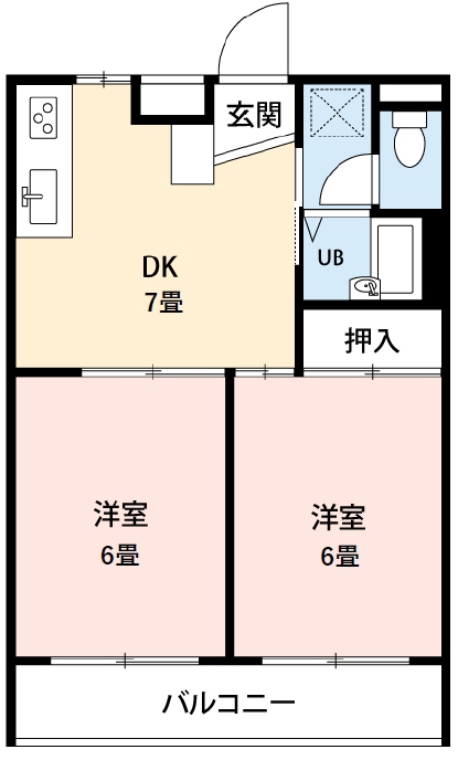 エトワール末広町の間取り