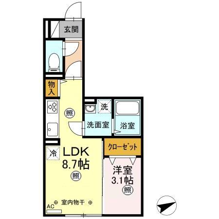 プレミストⅧの間取り