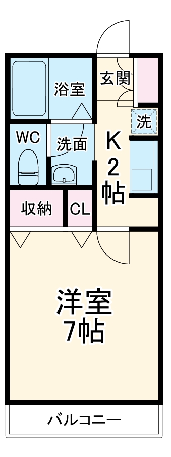 グレイスSSの間取り