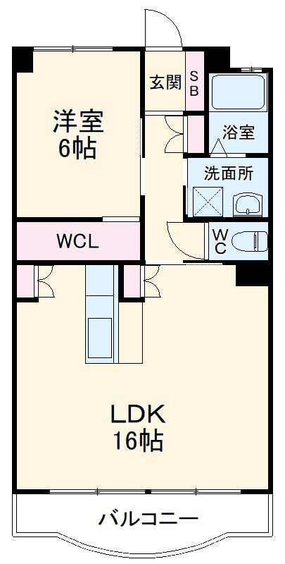 丸美ハイツの間取り