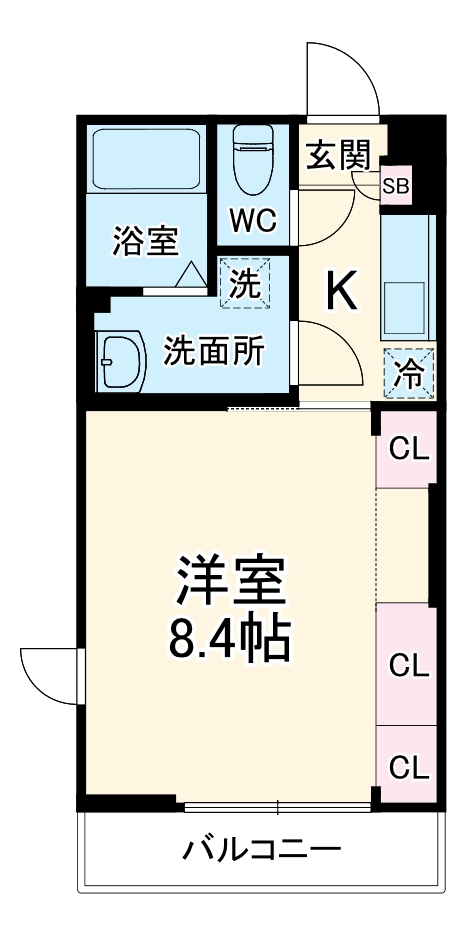 リブリ・湘南シティの間取り