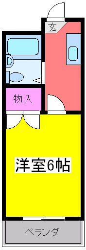 ブランハイムの間取り