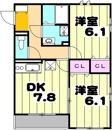 ボナール新白岡の間取り