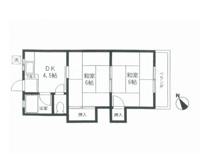 第一サンハイツの間取り