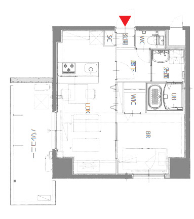 RESPIRE与野の間取り