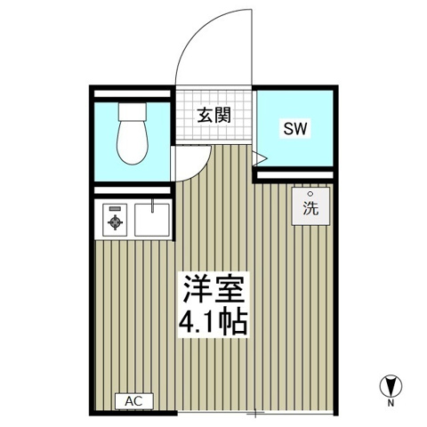 大瀬アパートの間取り