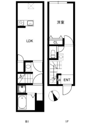 サンセリテ南麻布の間取り