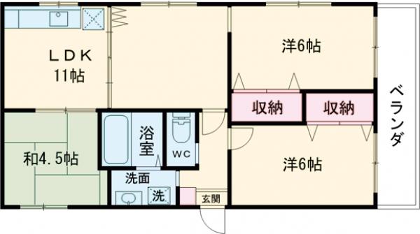 アクトⅢの間取り
