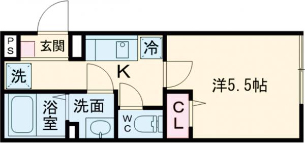 イクシオ江戸川Ⅱの間取り