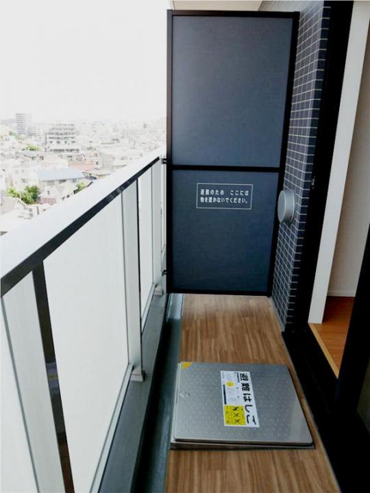 10/17 バルコニー