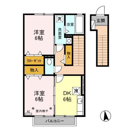 フォルモントの間取り