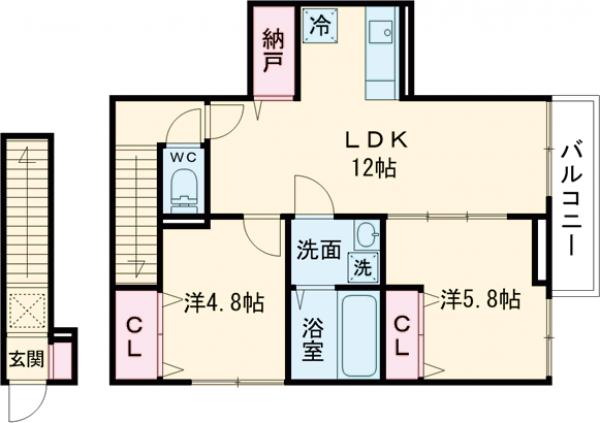 (仮称)練馬区北町1丁目新築の間取り