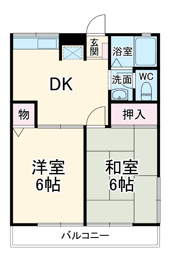 アネックス山王3番館の間取り