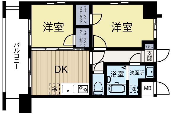 La Fase Felizの間取り