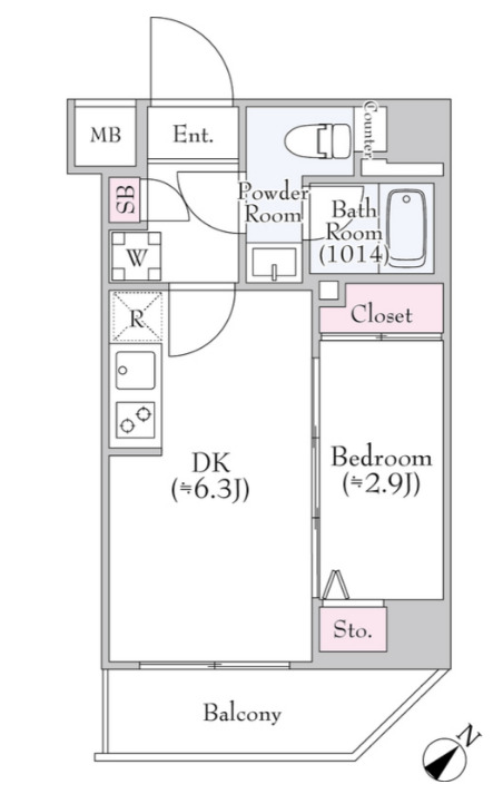 Log東京スカイツリーの間取り
