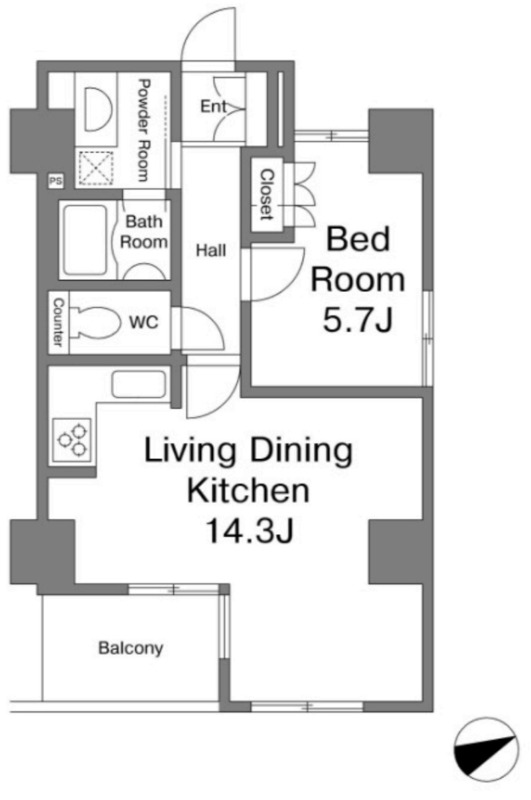 グローリオ吉祥寺本町の間取り