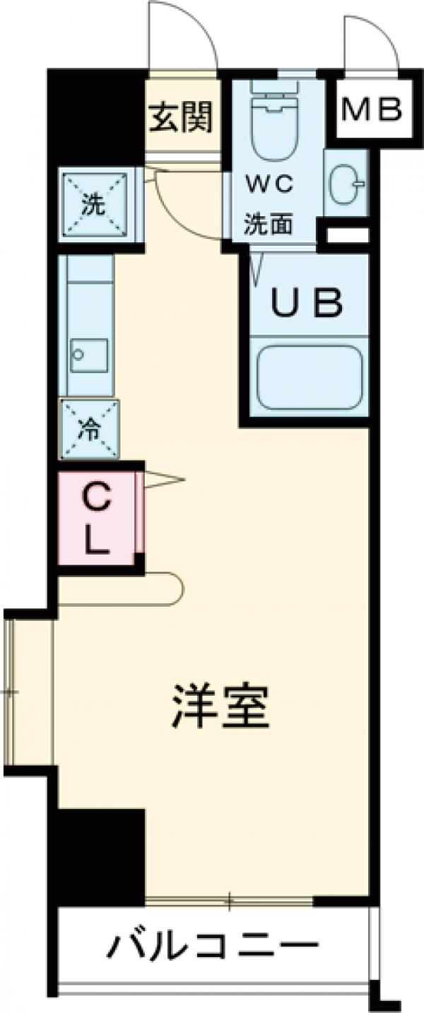 エンクレスト舞鶴の間取り