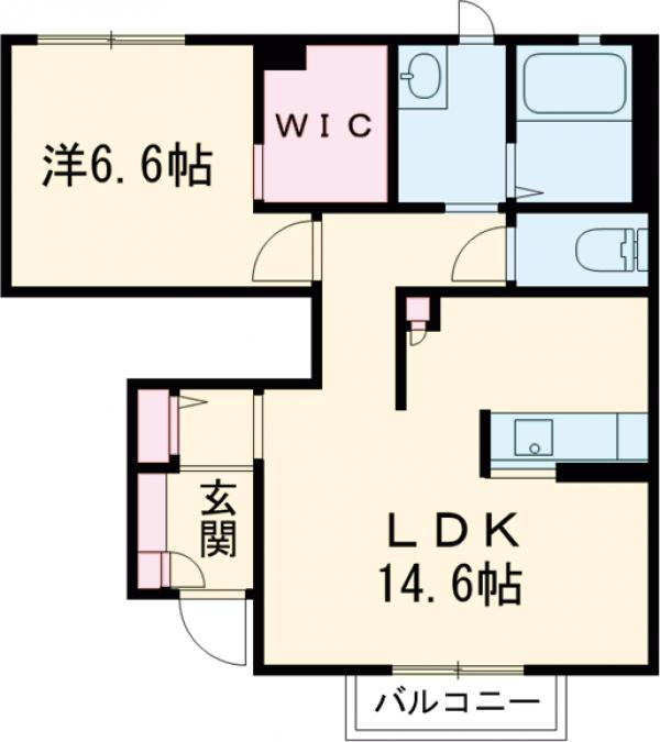 レジデンス クロルセAの間取り