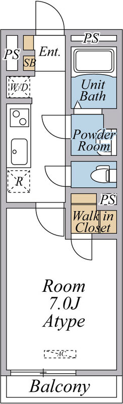 (仮称)リブリ・八王子市台町の間取り