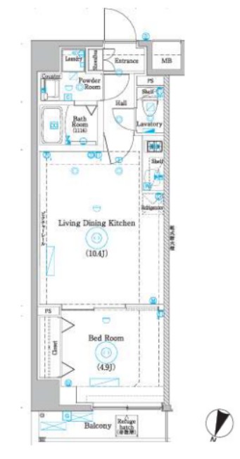 MIND志村坂上の間取り
