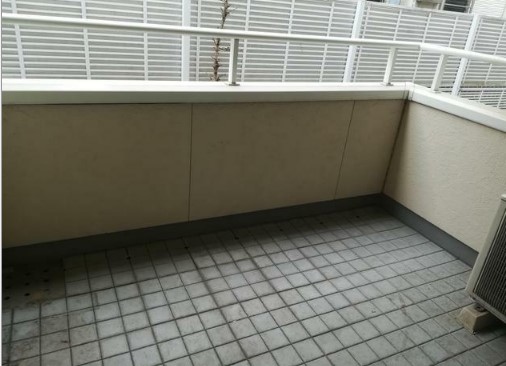 12/25 バルコニー