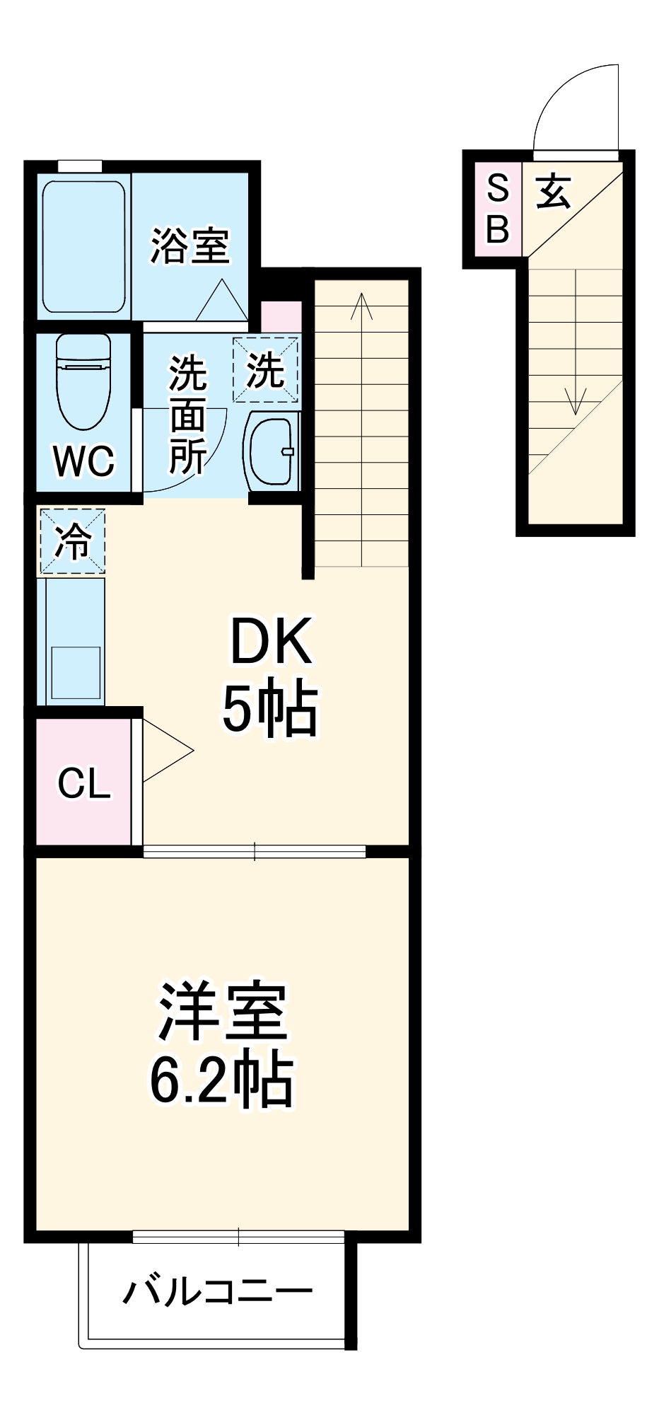 メゾン・ソレイユの間取り