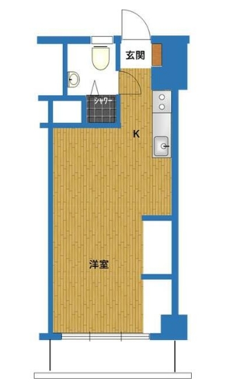 初台ワールドマンションの間取り