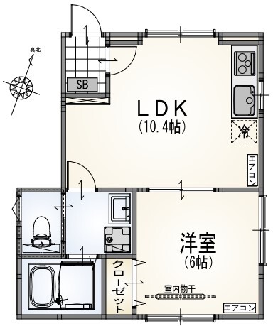 サンライズ志村三丁目の間取り