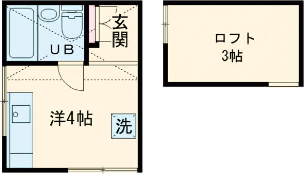フラワーハイツの間取り
