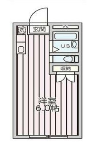 エストディオ町田 の間取り