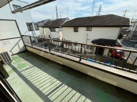 12/21 バルコニー