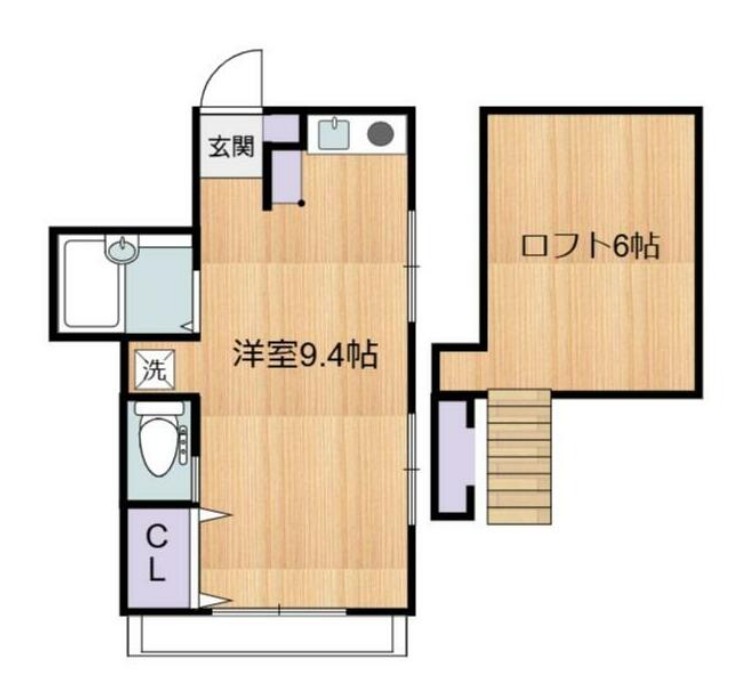 サンパル東伏見の間取り