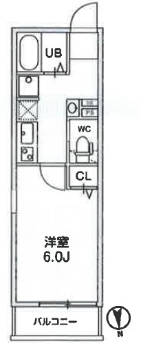 T's Cuore馬込Ⅰの間取り