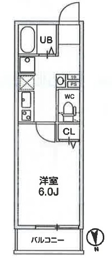 T's Cuore馬込Ⅰの間取り