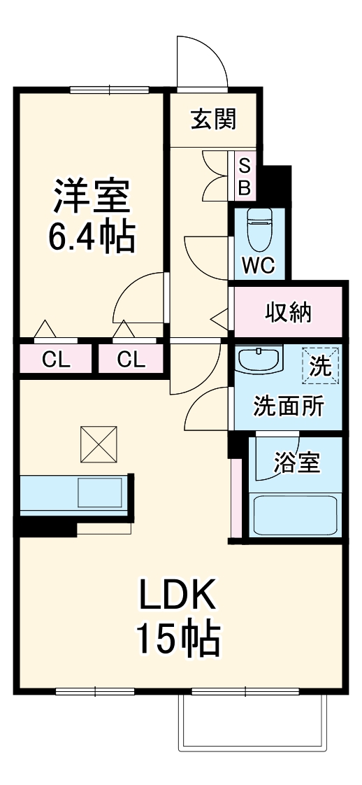 INSIDE SEAの間取り